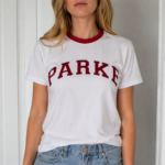 Parke - Women's high-quality embroidered design top loose short sleeved t-shirt photo review