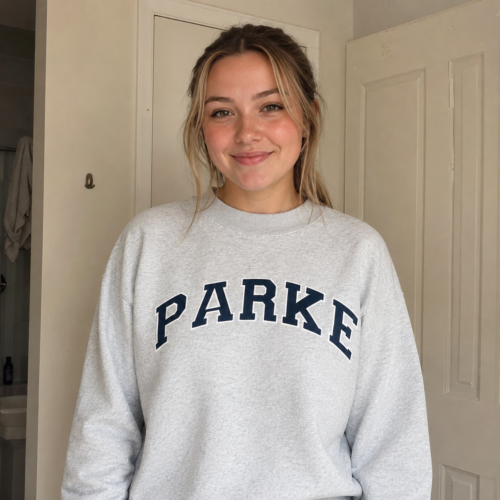 Parke Women’s Relaxed Fit Crewneck Sweatshirt photo review