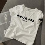 White Fox women's slim fit round neck T-shirt short sleeved photo review